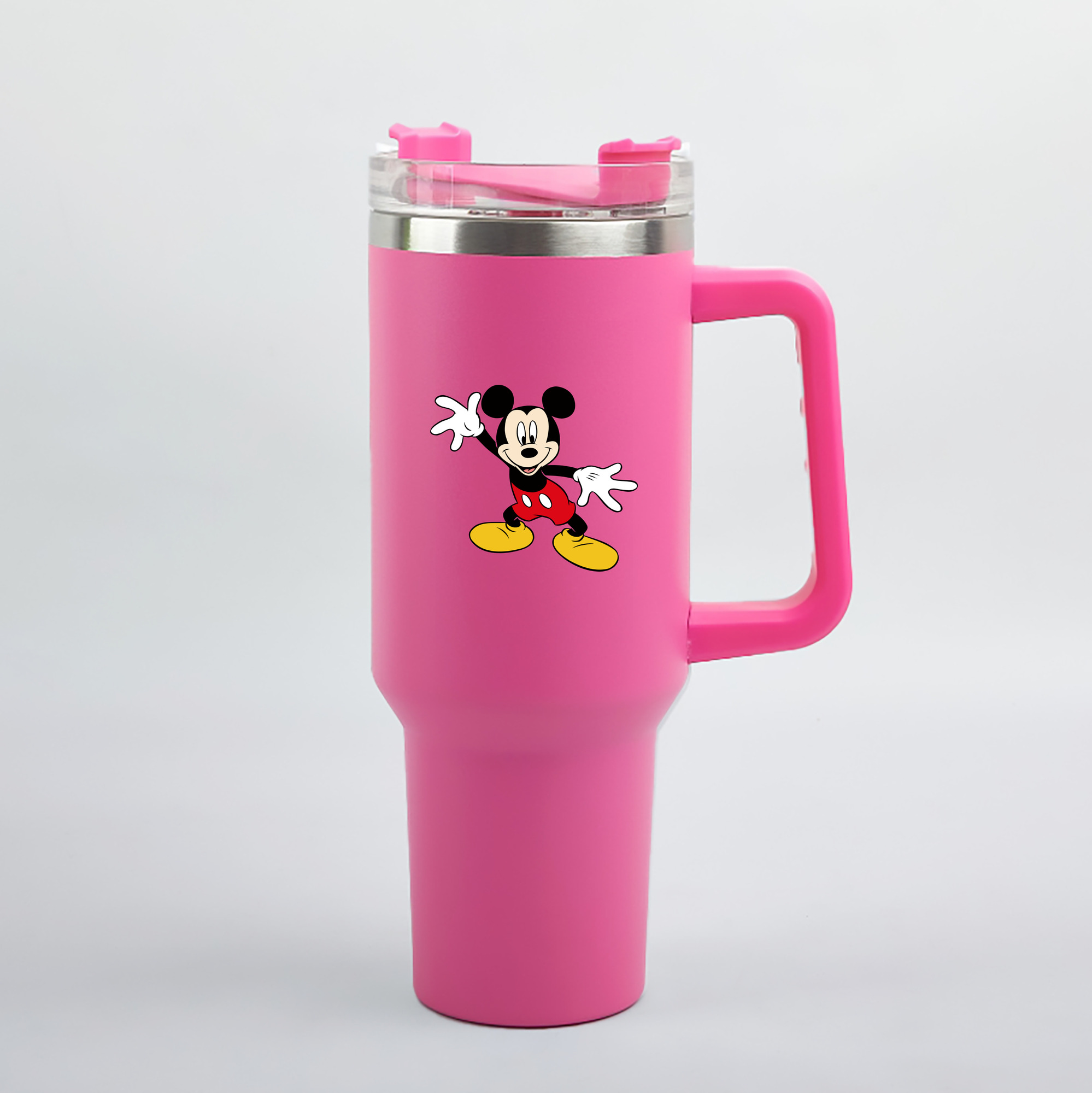 （画像用） ミッキーマウス Mickey Mouse 1200mL車用タンブラー（カラープリント）